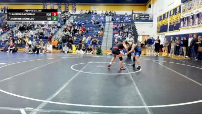 142 lbs Cons. Round 3 - Jasmine Donello, Nazareth Area Hs vs Lauren Bachman, Fox Chapel Area Hs