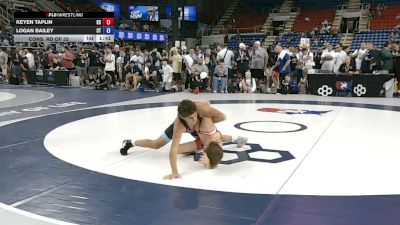 106 lbs Cons. Rd Of 32 - Keyen Taplin, Kansas vs Logan Bailey, Connecticut