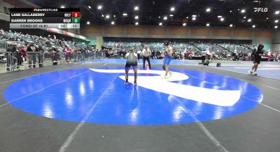 150 lbs Consi Of 16 #1 - Lane Sallaberry, North Valleys vs Darren Brooks, McQueen