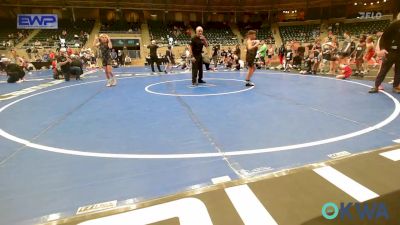 85 lbs Final - Lennon Lantz, Edmond North Huskies vs Kale Elledge, The Leftovers