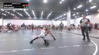 72 lbs Round 3 (8 Team) - Lane Meyer, Backyard Brawlers Red vs Ryatt Cavazos, Top Rank