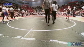 80 lbs Quarterfinal - Hayden Beckwith, Miami Takedown Club vs Jaxon Roller, Raw Wrestling Club