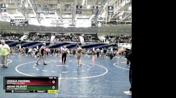 124 lbs Quarterfinal - Joshua Knoebel, Southern Columbia vs Aidan Hilburt, Dallas Middle School