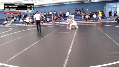 174 lbs Quarterfinal - Noah Holman, Northern Colorado vs Joey Mushinsky, Mary