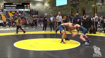 128 lbs 7th Place Match - Thaison Yang, Clark vs Wyatt Golding, Driller Wrestling Club