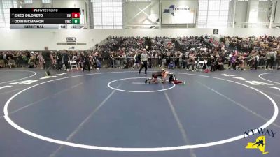 88 lbs Semifinal - Enzo Diloreto, Xtreme Wrestling vs Odin McMahon, Quaker Wrestling Club