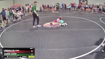 38 lbs Champ. Round 1 - Jeremiah De Luna, Jet Wrestling Club vs Gabriel Sharp, Reverence Wrestling Club