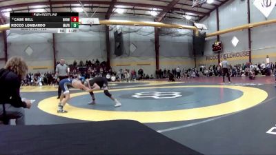 120 lbs Champ. Round 2 - Rocco Lombardo, Malvern Prep vs Case Bell, Brownsburg