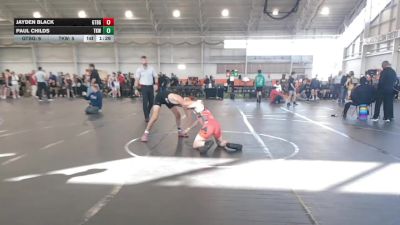 113 lbs Finals (2 Team) - Jayden Black, Gettysburg vs Paul Childs, Team Kaizen Wrestling
