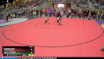 53 lbs Champ. Round 1 - Kruz Putnam, Legacy Elite Wrestling Club vs Thayer Nash, Cowboy Mat Club