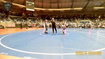 85 lbs Consi Of 16 #1 - Easton Anderson, Bulldawg Wrestling Club vs Armond Goree, Pin-King All Stars