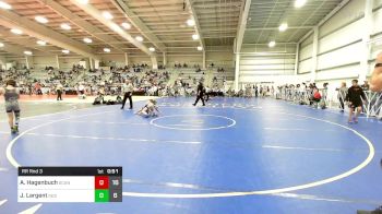 75 lbs Rr Rnd 3 - Adam Hagenbuch, Scanlan Wrestling Academy vs Jace Largent, Indiana Outlaws Green