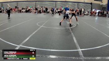 100 lbs Round 3 (8 Team) - Cole Fernald, FCA Hurricanes vs Seth Hopkins, VA Team Predator
