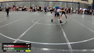 100 lbs Round 3 (8 Team) - Cole Fernale, FCA Hurricanes vs Seth Hopkins, VA Team Predator