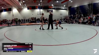 100 lbs Cons. Semi - Paul Eaton, Jolliff vs Jackson Yetzer, Noke Wrestling