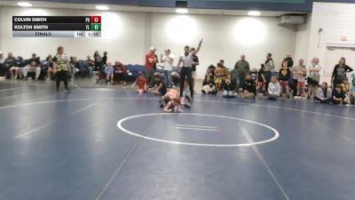 55 lbs Final - Colvin Smith, PA vs Kolton Smith, FL