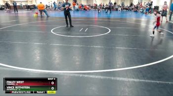 45 lbs Placement (4 Team) - Finley West, TMBWWG vs Vince Rothstein, Paynesville