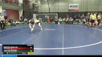 135 lbs Round 3 (6 Team) - Keaton Moeller, Iowa Black vs Paxton Nedved, South Dakota Blizzard