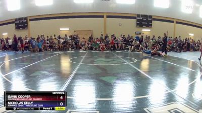 63 lbs Semifinal - Gavin Cooper, Contenders Wrestling Academy vs Nicholas Kelly, Jennings County Wrestling Club