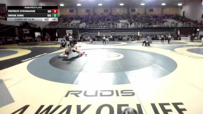 138 lbs Consi Of 16 #1 - Patrick O'Donahue, Brunswick School vs Hwan Jung, Western Reserve Academy