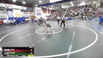126 lbs Cons. Round 2 - Hansel Acte, Eisenhower vs Tyler Mason, La Mirada