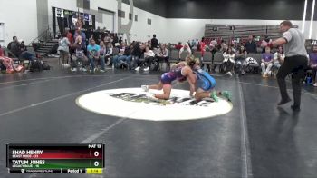 129 lbs Placement Matches (8 Team) - Shad Henry, Beast Mode vs Tatum Jones, Legacy Blue