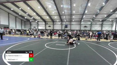 120 lbs Quarterfinal - D'anthony Garcia Reyes, SelahFlo Vikings vs Lazarus McEwen, Mat Demon WC