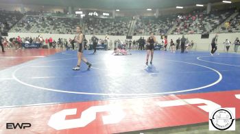 88 lbs Quarterfinal - Brithny Alvarado, Tulsa Union Girls vs Lisa Caldwell, Del City Middle School