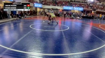 155 lbs Round 1 - Gracie Tolman, Team Champs vs Ryann Gorder, Baker Wrestling Club