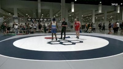 110 lbs Cons. Round 2 - Samuel Stockton, GRIT Athletics Wrestling Club vs Dereon Peters, Oregon