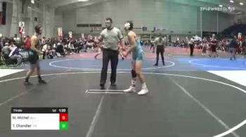 120 lbs Final - Mauro Michel, Salem Elite vs Ty Chandler, The Club