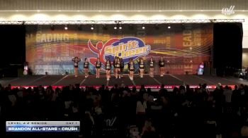 Brandon All-Stars - Crush [2025 L4.2 Senior Day 1] 2025 Spirit Cheer Dance Grand Nationals &amp; Cheer Nationals