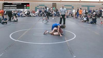 56 lbs Round 6 (8 Team) - Connor Stewart, The Outsiders vs Damian Espinosa, Revival