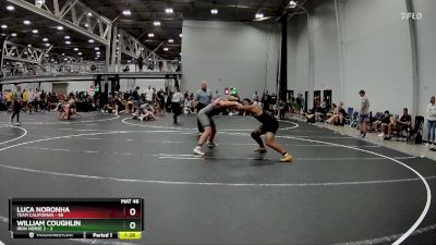 190 lbs Round 7 (8 Team) - Luca Noronha, Team California vs William Coughlin, Iron Horse 2