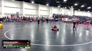 157 lbs Round 7 (8 Team) - Nathan Mccartney, Carolina Exteme Blue vs Bryce Kunz, Nebraska Heroes (B Team)