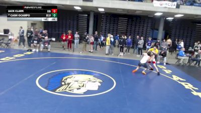 113 lbs Cons. Round 1 - Cash Ocampo, Unattached vs Jack Clark, Unattached