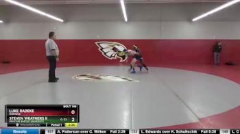 149 lbs Semifinal - Steven Weathers Ii, Missouri Baptist University vs Luke Radeke, Dubuque