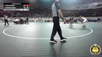 B5A-215 lbs 3rd Place Match - Tyzel Zachry, Lawton vs Hunter Mcbee, Collinsville