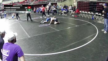 90 lbs 7th Place Match - Hager Kermmoade, SOUTHERN VALLEY HIGH SCHOOL vs Kason Hatley, Pierce Warbirds