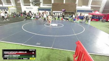 162-169 lbs Round 2 - Imani Satiacum-Abdullah, Team Aggression WC vs Annette Preston, Arizona Girls Wrestling