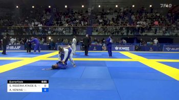 SABRINA ROGÉRIA ATAIDE B. GONDIM vs AMANDA HENING 2024 European Jiu-Jitsu IBJJF Championship