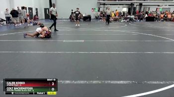 98 lbs Round 4 (8 Team) - Colt Backenstoss, Steller Trained Black Sun vs Caleb Kosko, Xtreme Team