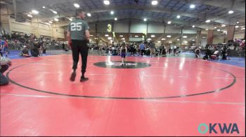 43 lbs 3rd Place - Rhett Green, Marlow Outlaws vs Hadley Delozier, Coalgate Wildcat Wrestling Club