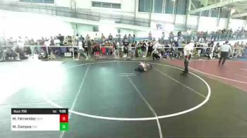53 lbs Rr Rnd 1 - Mikey Fernandez, Grindhouse WC vs Matthew Campos, Red Wave Wrestling