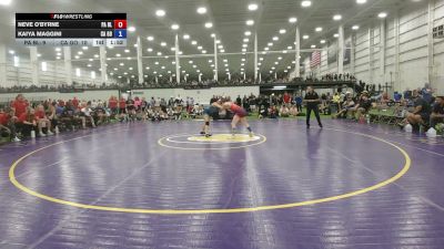 130 lbs Neve O'Byrne, Pennsylvania Blue vs Kaiya Maggini, California Gold