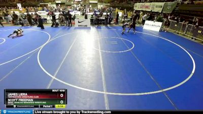 78 lbs Cons. Round 2 - James Liera, Terminators Wrestling Club vs Scott Freeman, RBWC (Rancho Bernardo Wrestling Club)