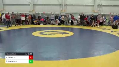 E-118 lbs Quarterfinal - Logan Gilbert, MI vs C.j. Graham, OH