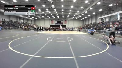 108 lbs Round 2 (3 Team) - Dylan Green, Shenendehowa vs Tyler Williams, Brockport