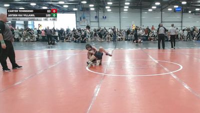 76 lbs Round 3 (12:30pm Saturday) - Jayden Kai Villamil, Cali Red vs Carter Townsend, Rebellion