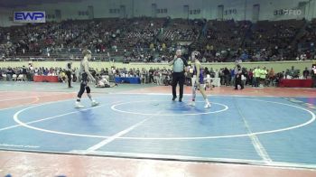 80 lbs Round Of 64 - Gavin Cornelius, Vian vs COLTON CLABORN, MARLOW OUTLAWS JH